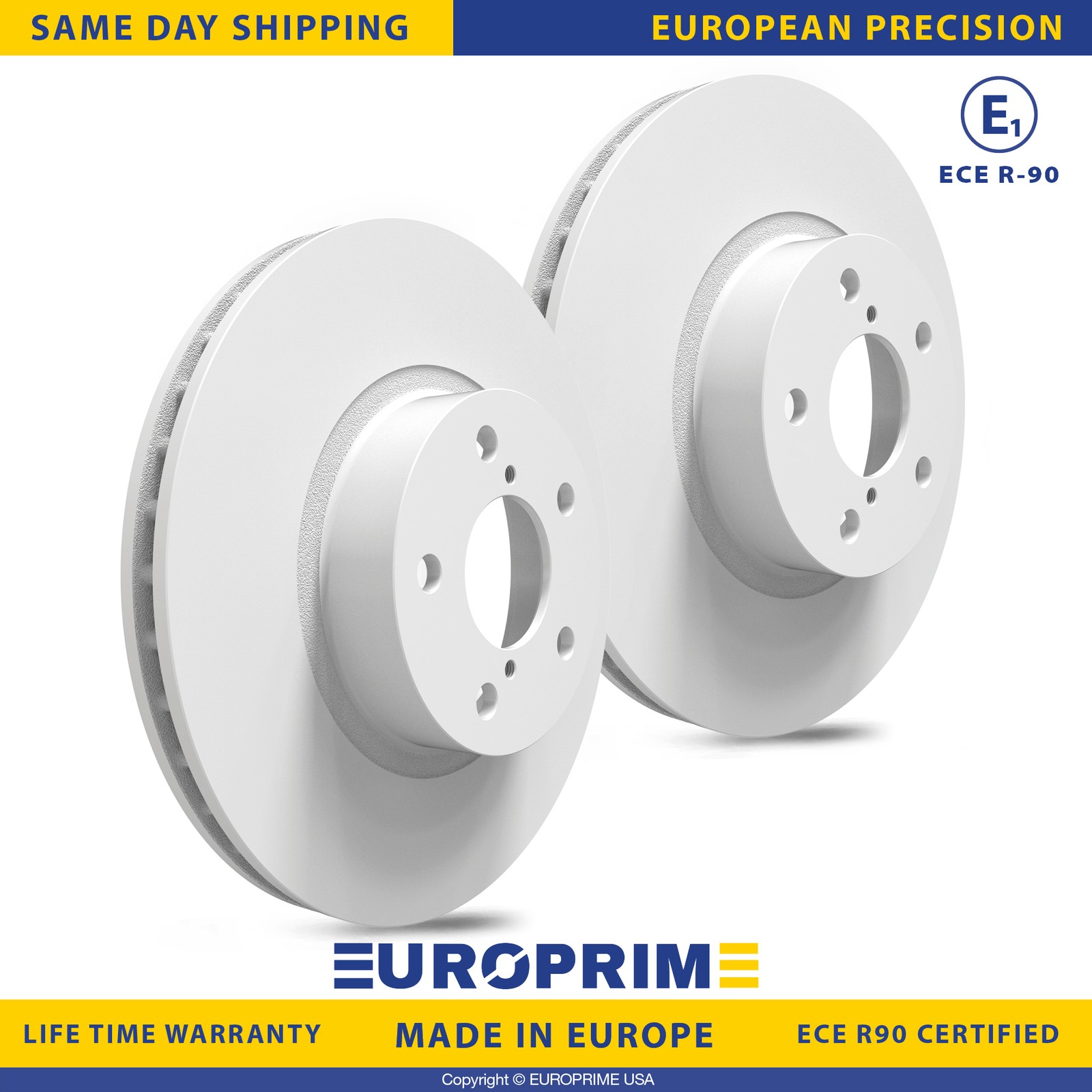 10.9 in Front Brake Rotors for 05-06 Saab 9-2X 13-16 Subaru BRZ 98-02 Forester