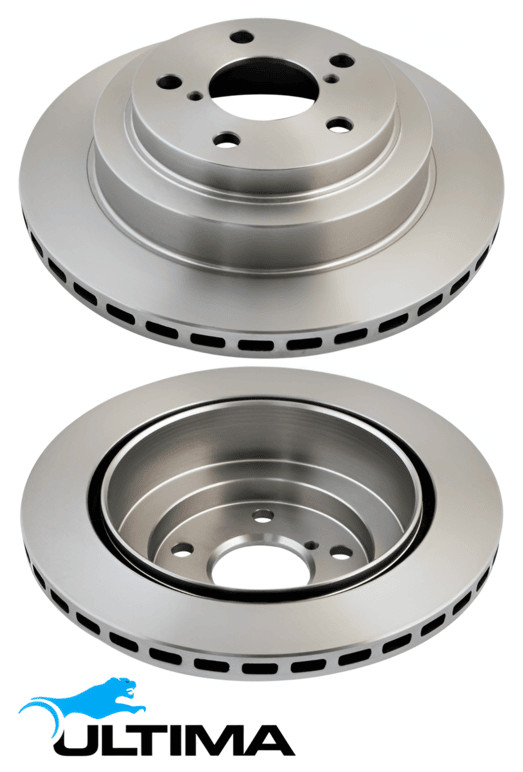 REAR VENTED DISC BRAKE ROTOR SET FOR SUBARU LEGACY BH9 EJ251 2.5L F4 OD 266MM