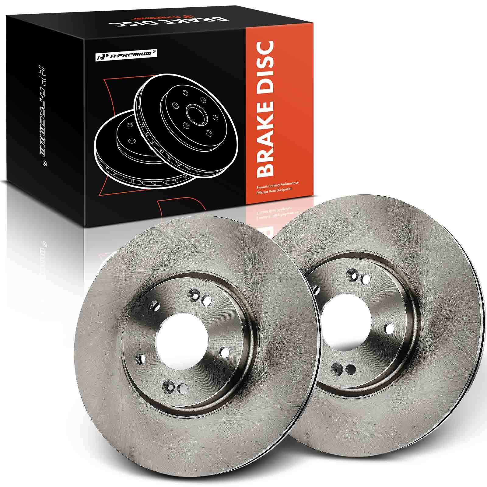 A-Premium Front Side Disc Brake Rotor for Hyundai Veracruz 2007-2012 V6 3.8L