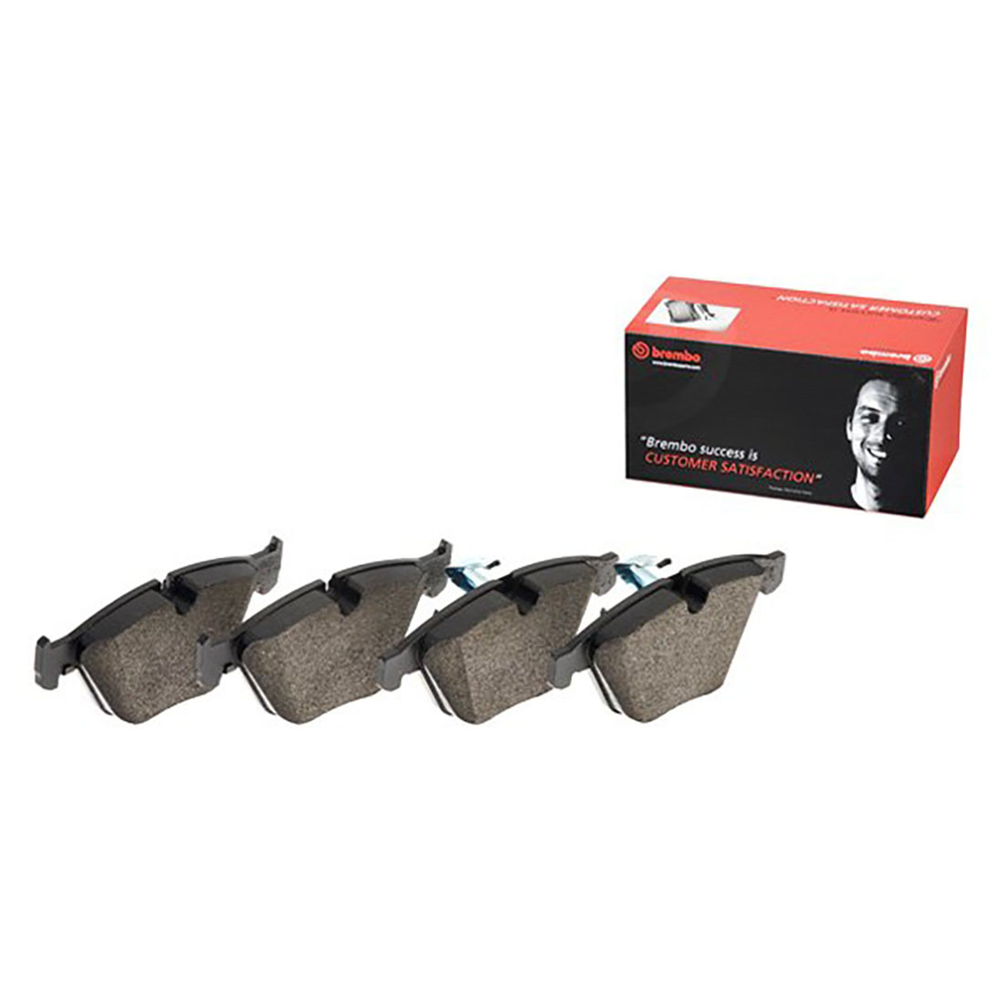 Brembo Front Brake Kit 348mm Disc Rotors Low-Met Pads Sensor For BMW E60 E63 E64