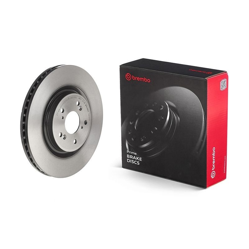 1x Brembo 09.D989.11 Front Vented Brake Discs Fits Honda Cr-V