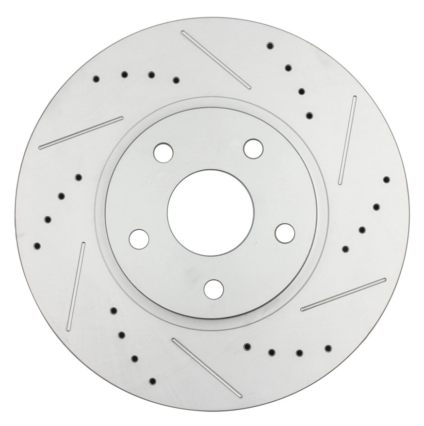 262mm Rear Drilled Rotors Ceramic Brake Pads for Jeep Compass Patriot Sebring