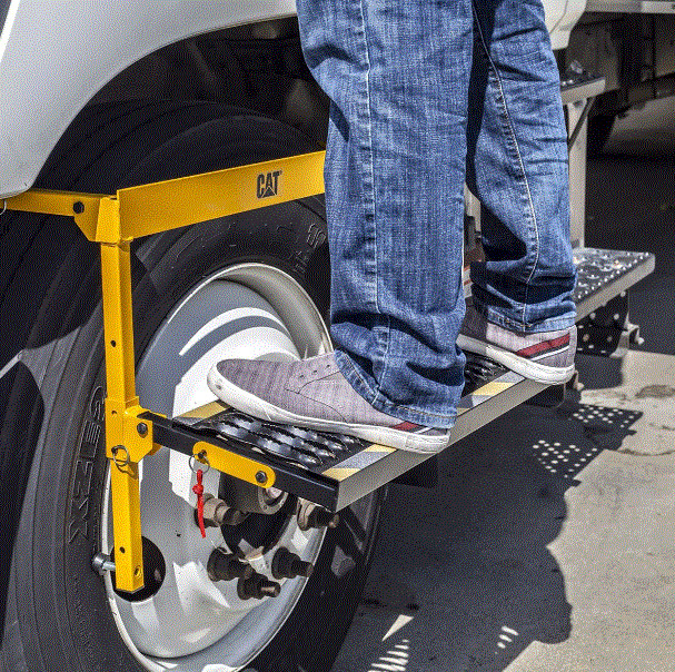 Tire Step Truck Non-Slip Suv Heavy Duty Adjustable Steel Performance Tool 13 In