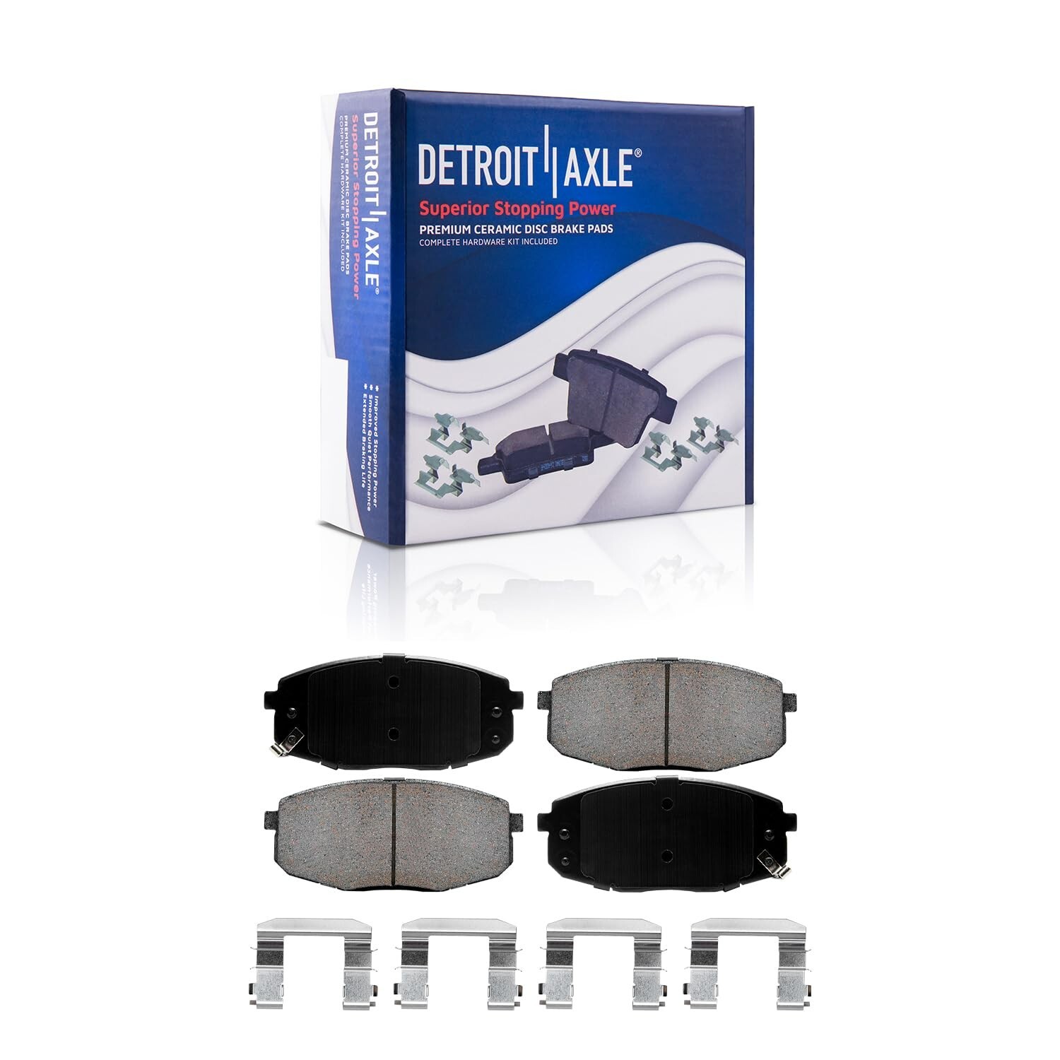 Front Drilled & Slotted Rotors + Ceramic Brake Pads for 2014 2015 2016 Kia Soul