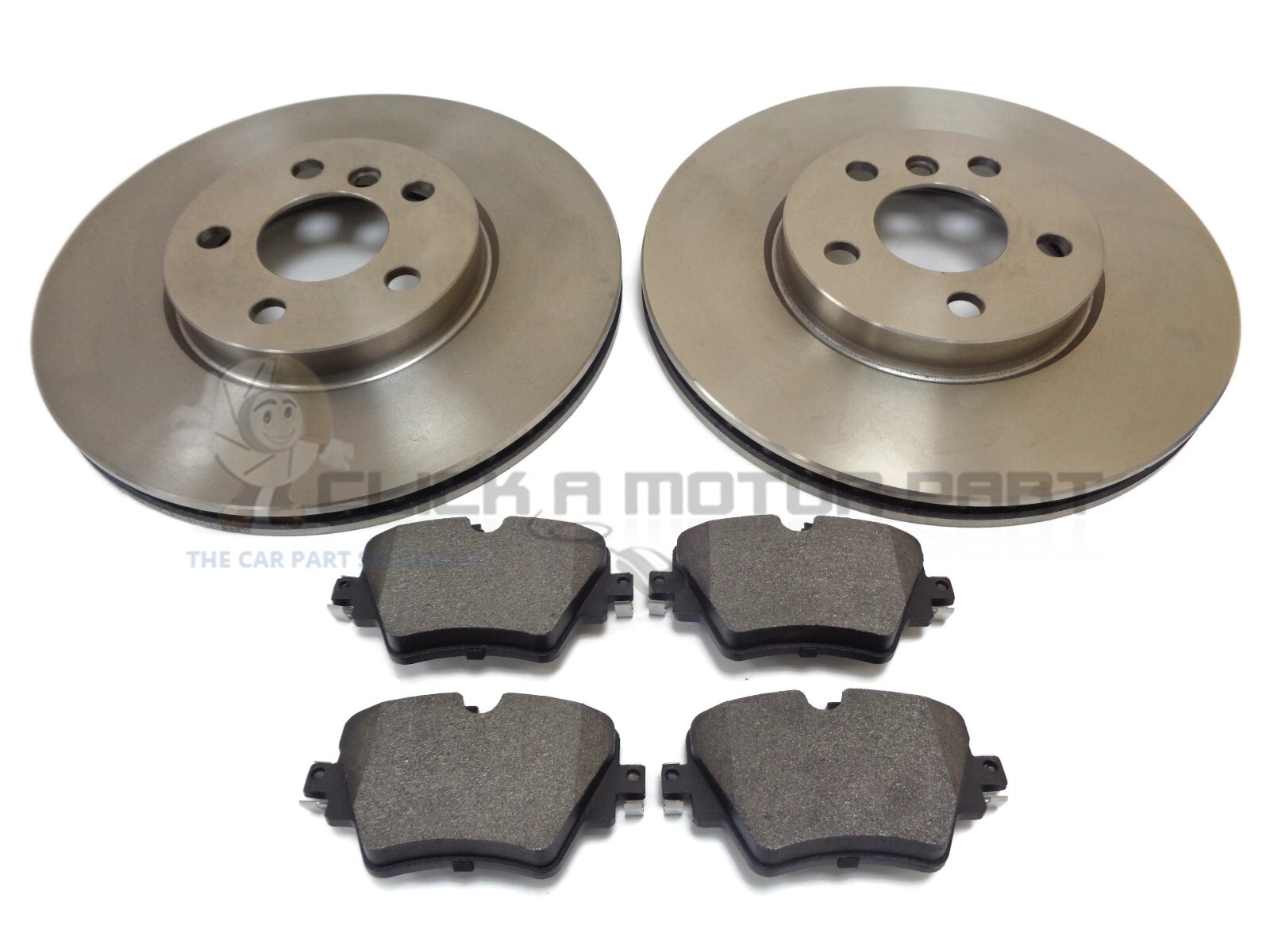 Front 2 Brake Discs And Pads For Mini F54 F60 Clubman Countryman 1.5 2.0 16-23