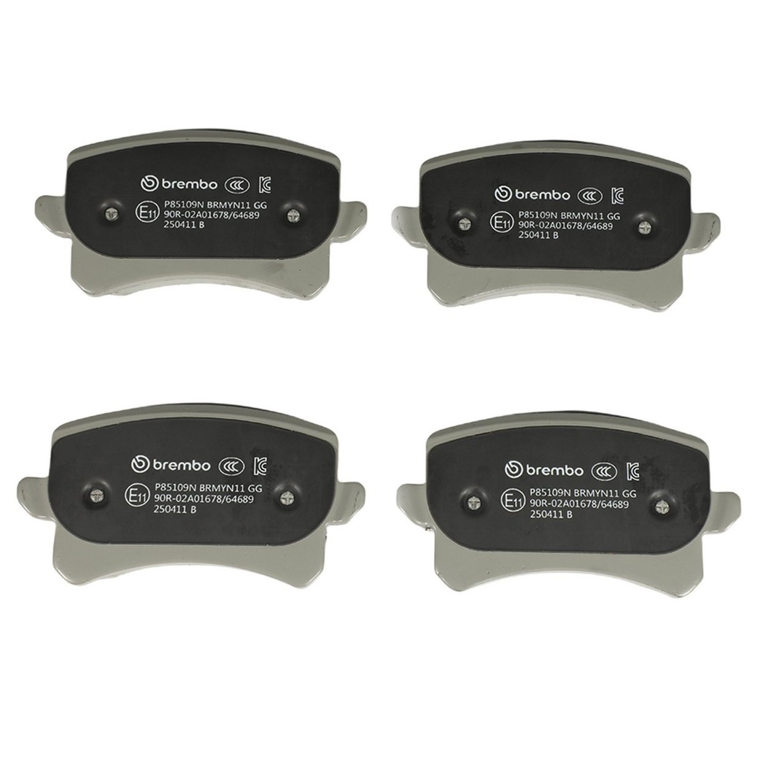 Brembo OEM Rear Ceramic Brake Pads Kit For 1995-2010 Volkswagen Passat 9 Yr Warr