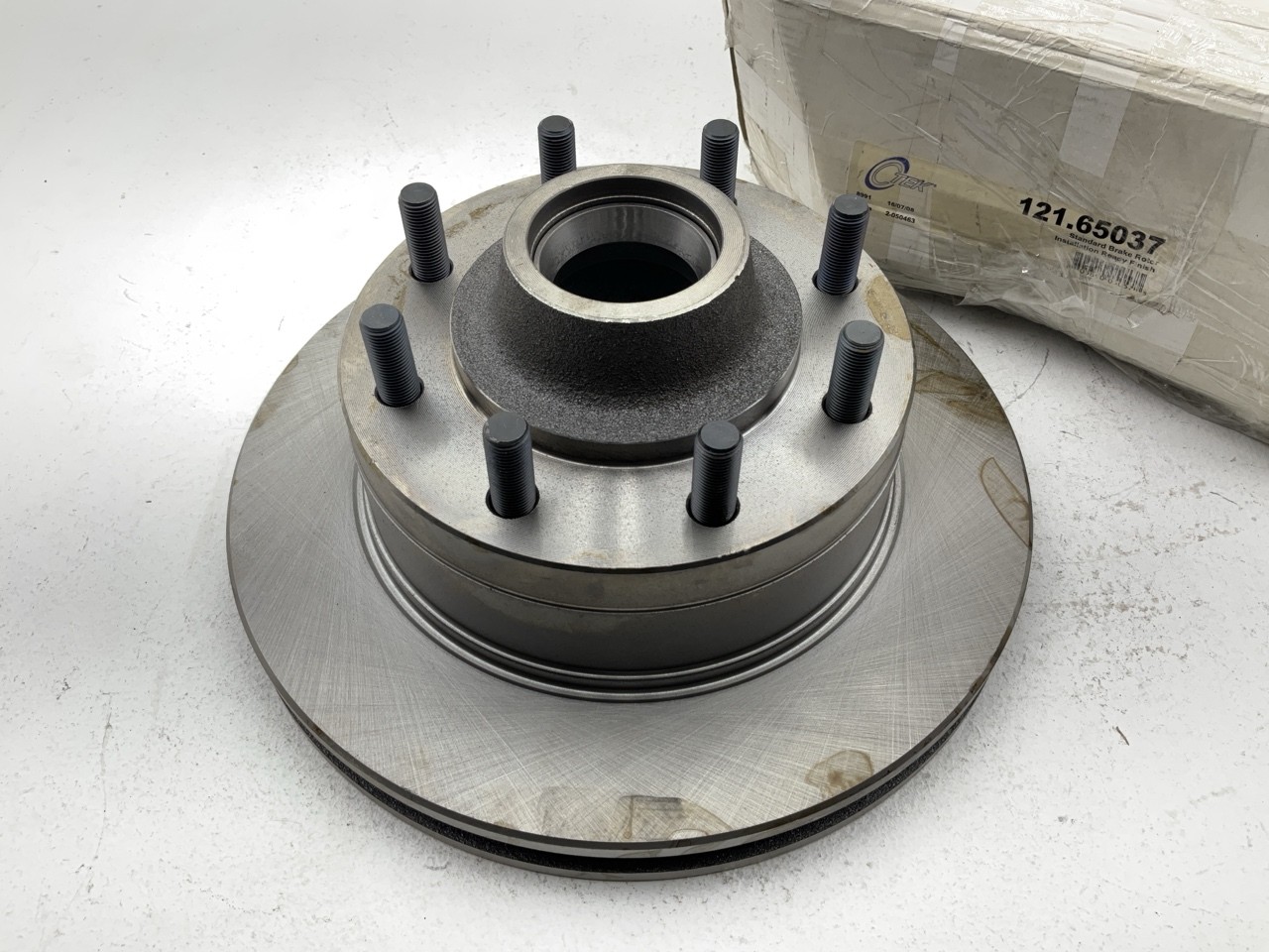 CTEK 121-65037 Front Disc Brake Rotor & Hub – 1992-1994 E-250 E-350