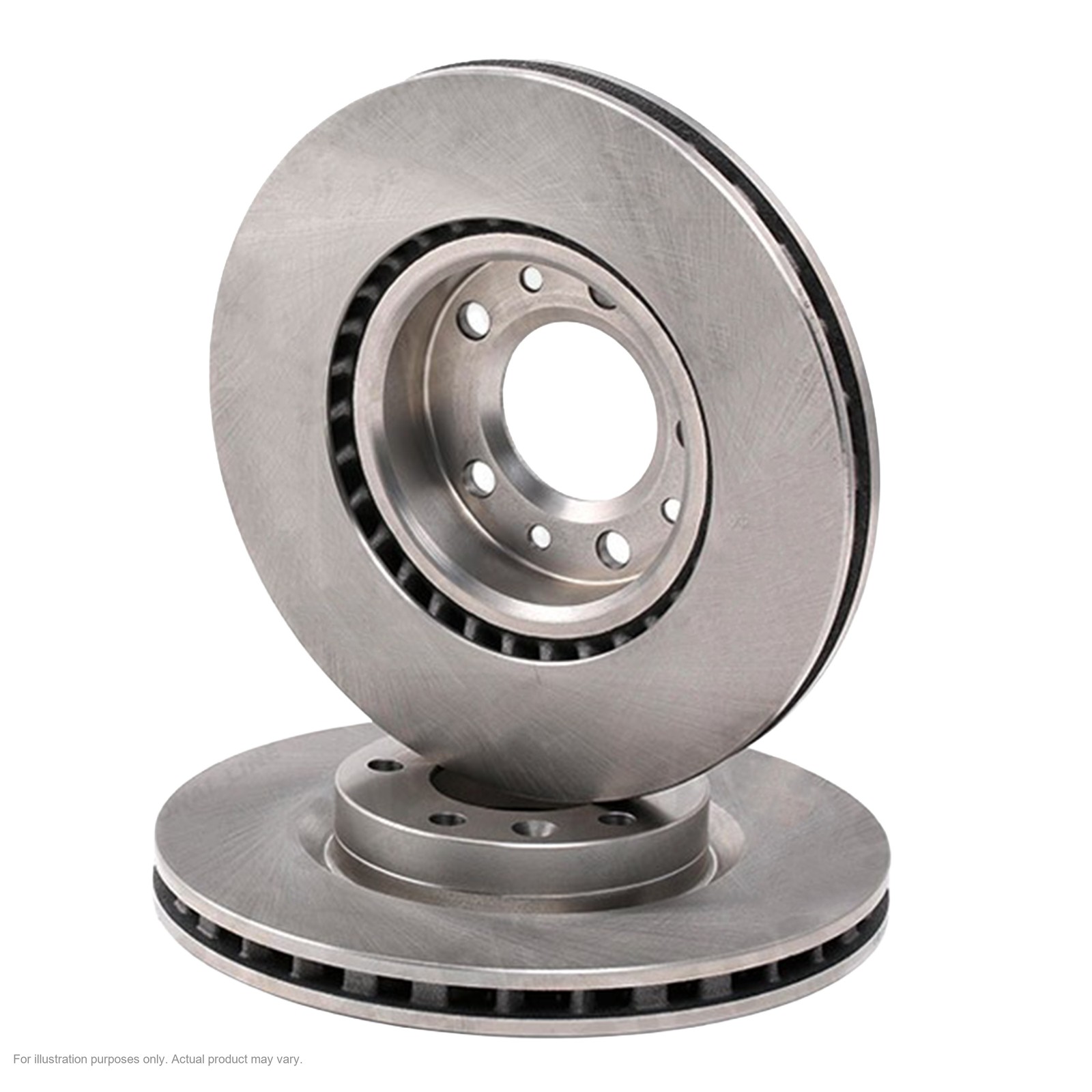 2x APEC Front Brake Discs For CITROËN C4 PICASSO II 1.6 VTi 120 2013- DSK3138