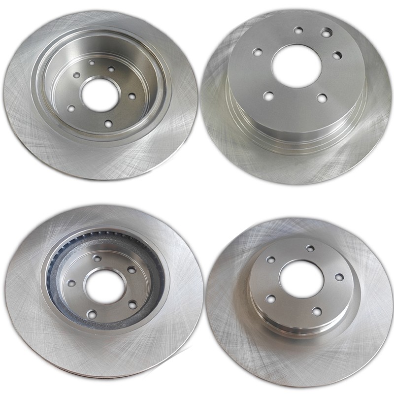 4pcs Front + Rear Disc Brake Rotors For 2007-2013 Nissan Altima US