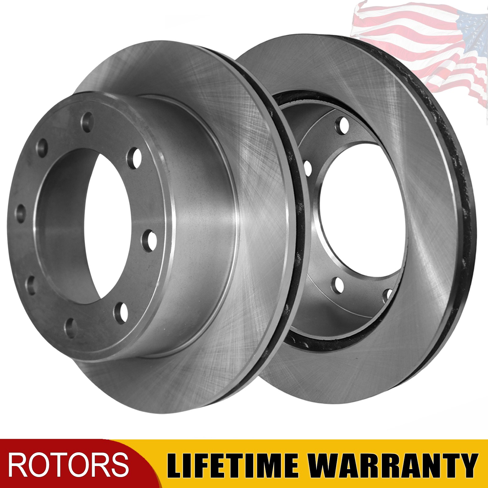 326mm Rear Disc Brake Rotors for Ford F-250 F-350 Super Duty 1999-2004 Excursion