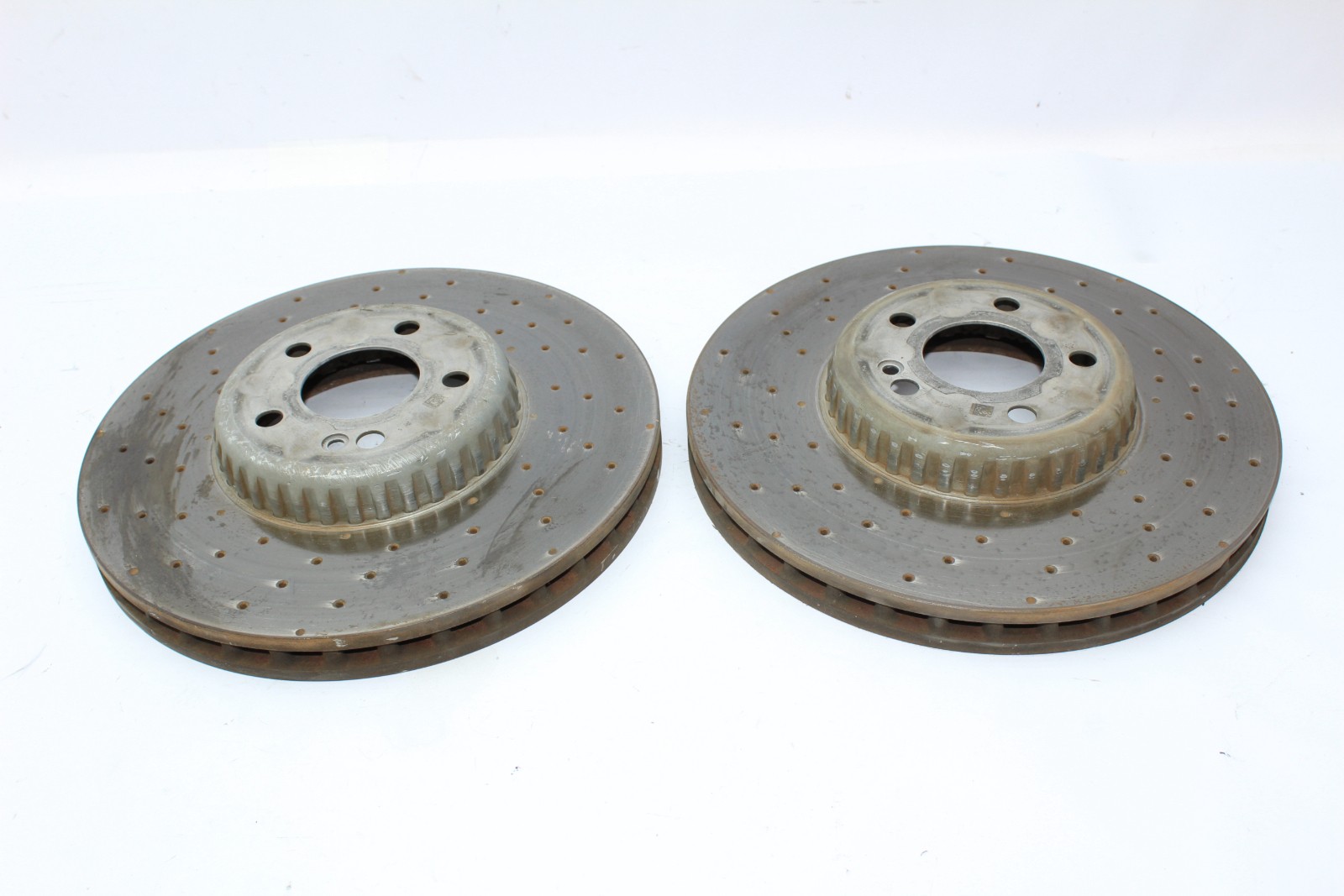 2015-2021 Mercedes W205 C300 Front Left & Right Brake Rotor Rotors Set OEM 342mm