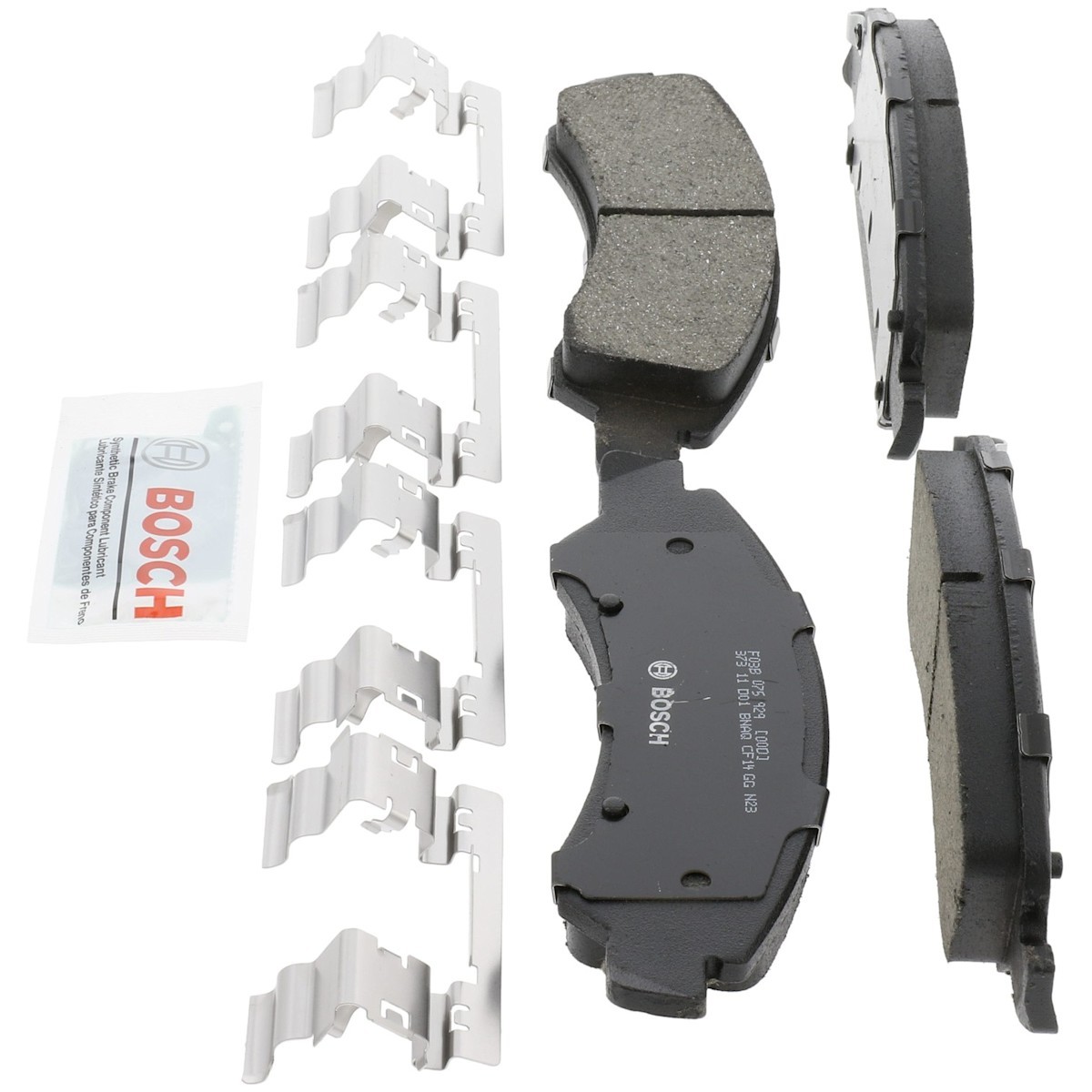 BC1363 Bosch 2-Wheel Set Brake Pad Sets Front for Chevy Yukon Suburban SaVana