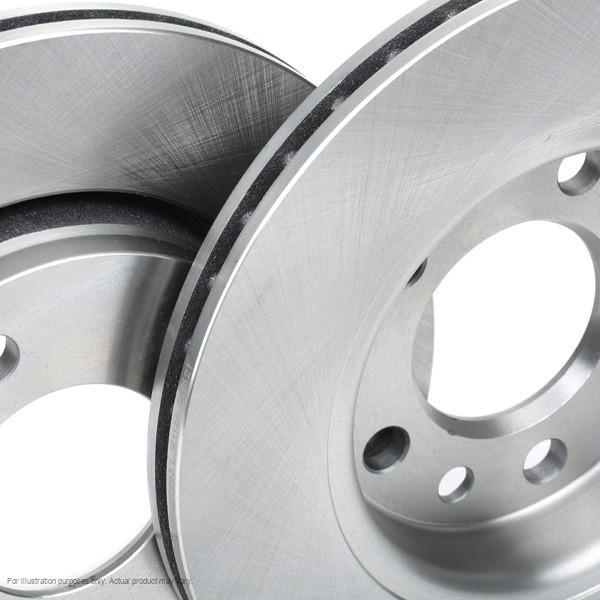 2x APEC Rear Brake Discs For VW TRANSPORTER Mk V Platform 85kW/115HP/1984cc SDK6
