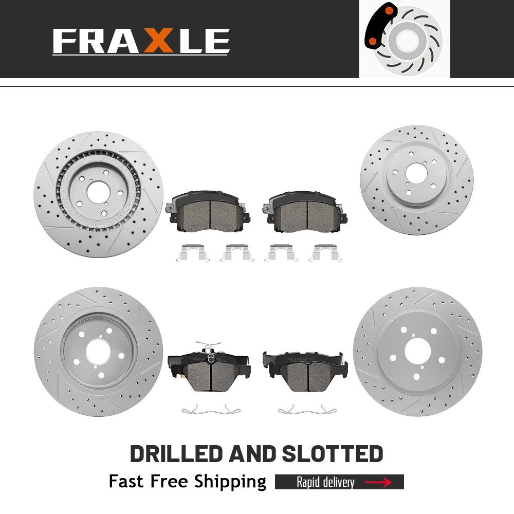 For 2020 – 2025 Subaru Legacy Outback Front Rear Brake Rotors Ceramic Pads Kit