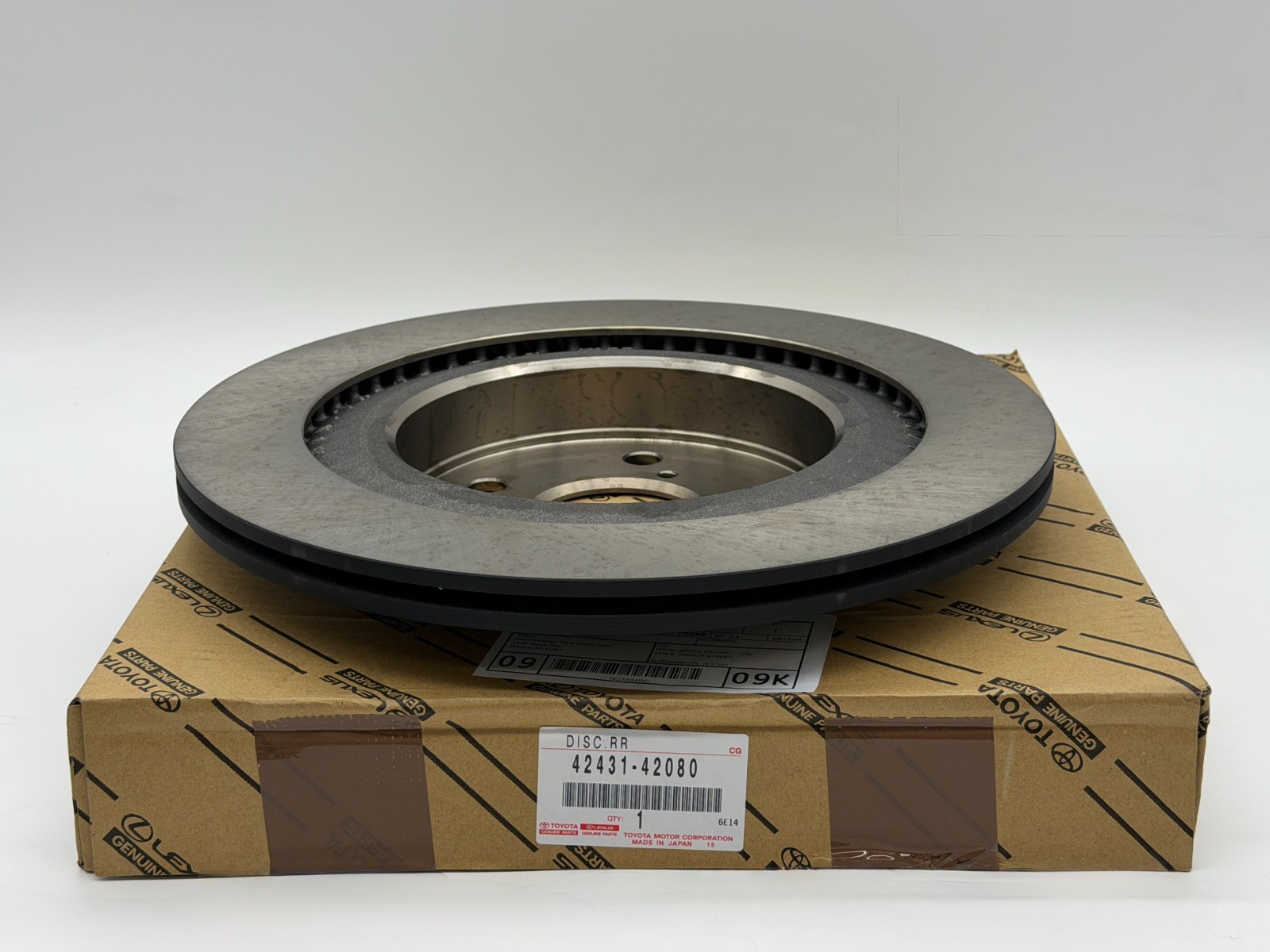 Toyota BZ/4X/Woodland C-HR RAV4 Prime Rear Rotors | Genuine OEM