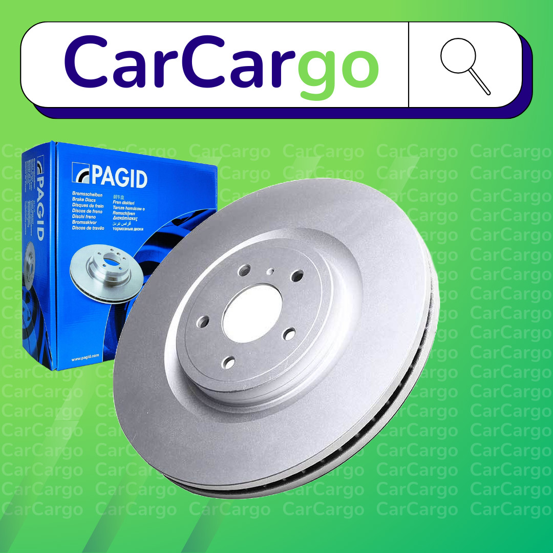 Pagid Vented Front Brake Discs Pair For Nissan 370Z NISMO 3.7 2013-2024 354.5 mm
