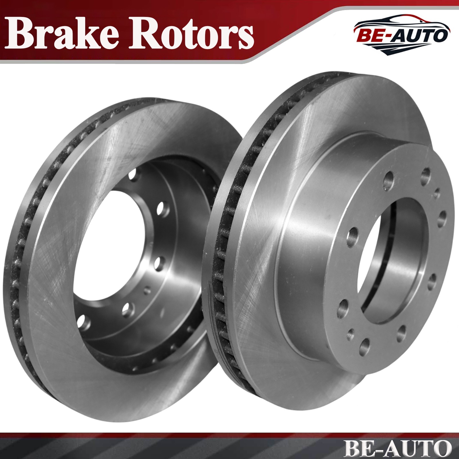 Front Brake Rotors Pair For 2003-2021 Chevrolet Express 3500 09-19 Express 4500