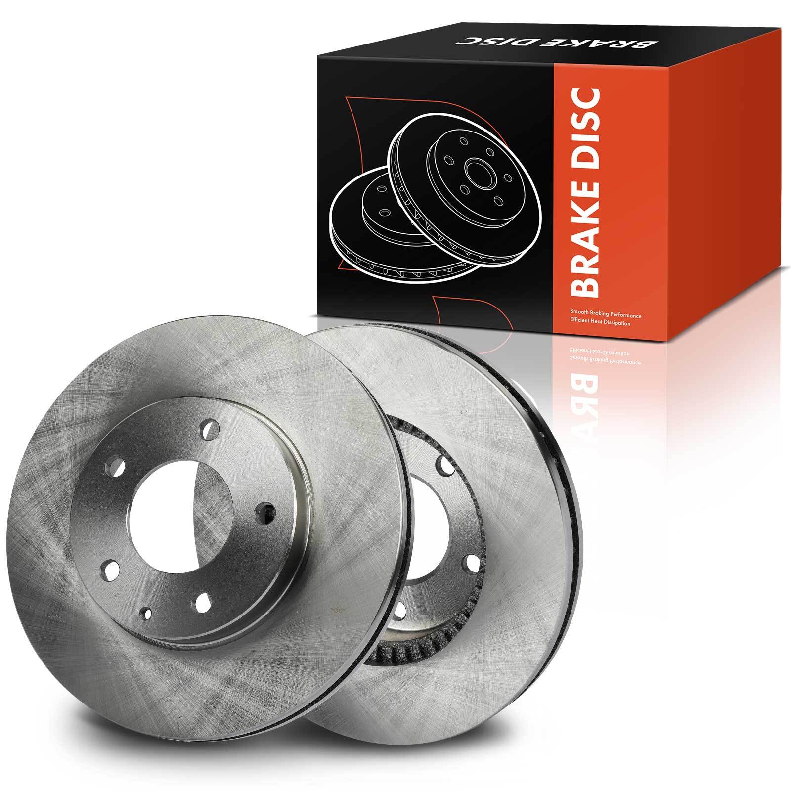 2x Front Disc Brake Rotors for Mazda Millenia 1995-2000 Mazda MPV 2000-2005 2006