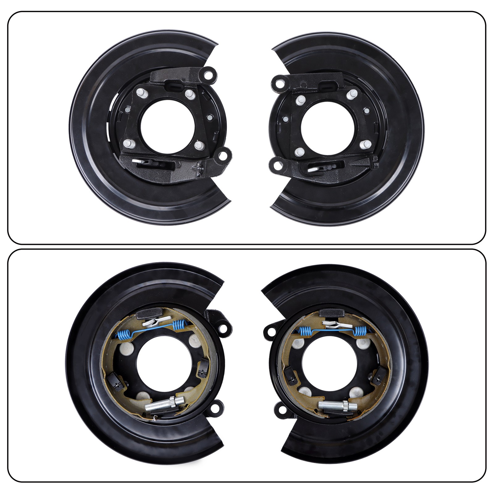 LABLT Loaded Brake Backing Plate For Ford F-Series Rear Left & Right 2005-2012
