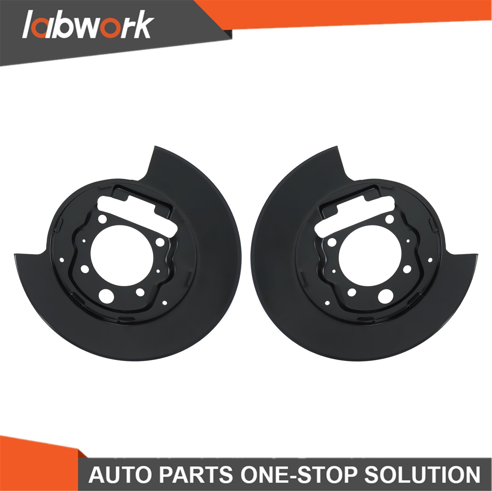 Labwork 2Pcs Rear Left & Right Brake Dust Shield for Ford F-150 2004-08 924-231
