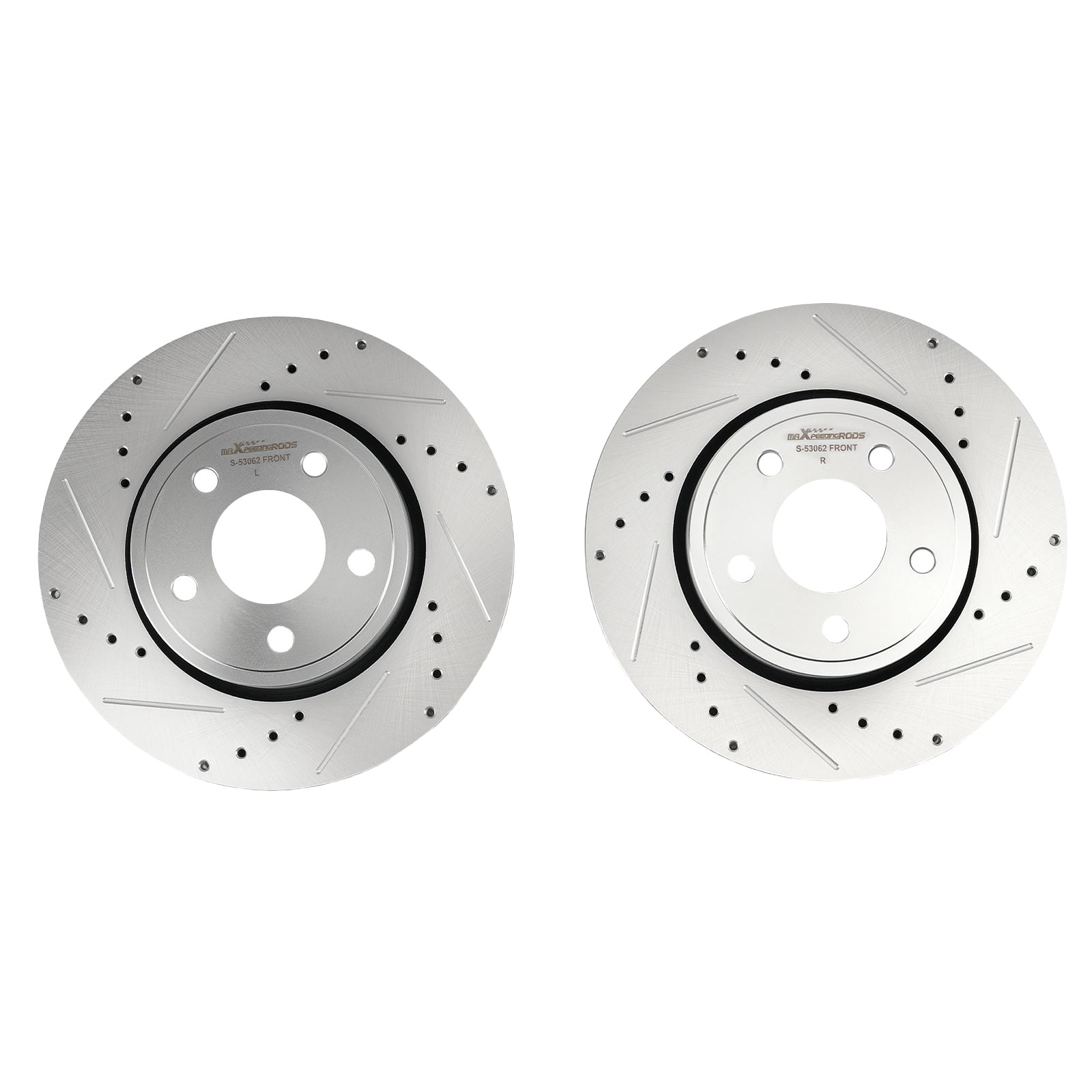 13″ Front Drilled Brake Rotors Set for Jeep Grand Cherokee 2011-2018 S-53062