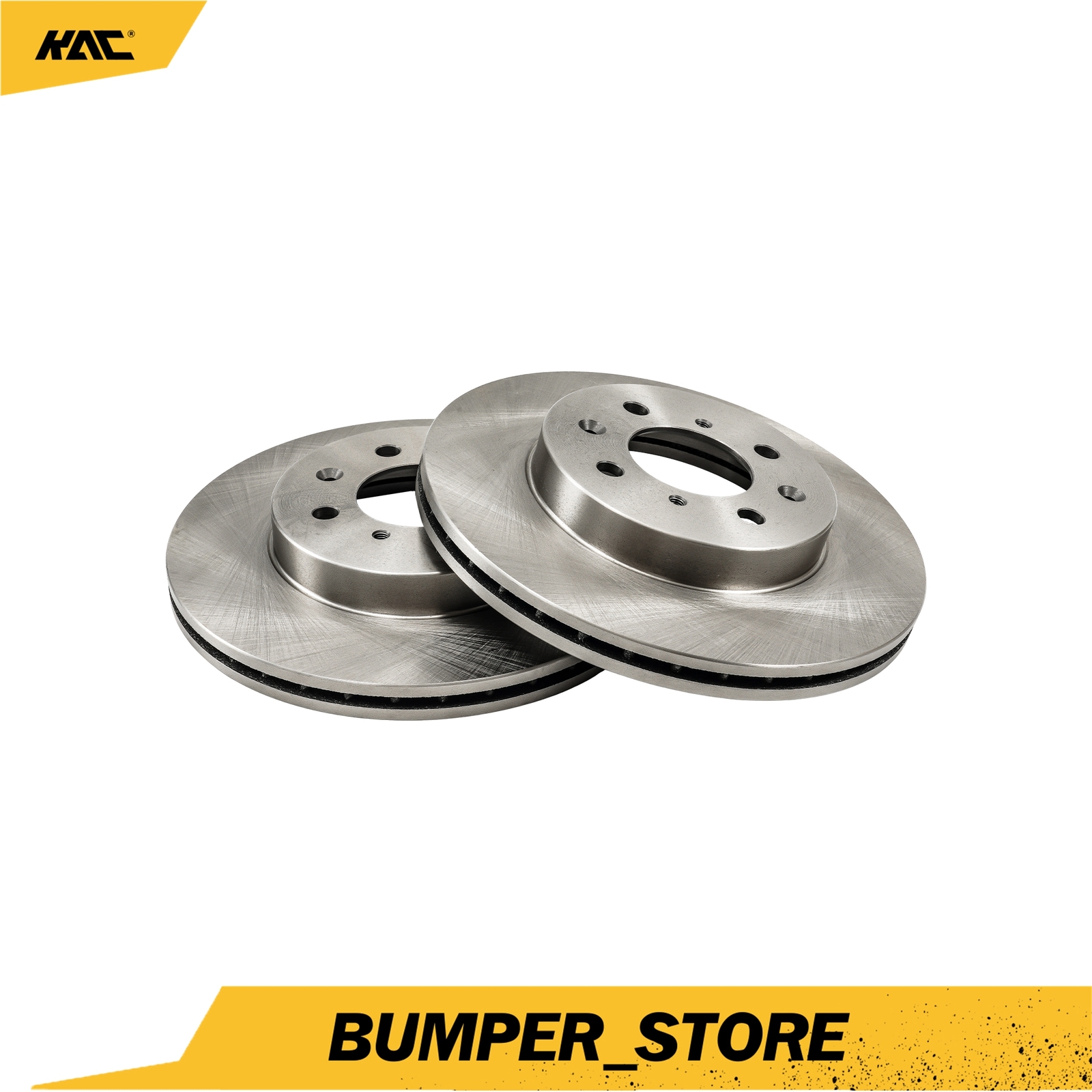 2Pcs Front Disc Brake Rotors For Honda Fit 2007-14 Acura Integra 1990-2000 2001