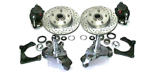 Gearhead Mustang II 2 Disc Brake Conversion 2″ Drop Chevy Street Rod NEW