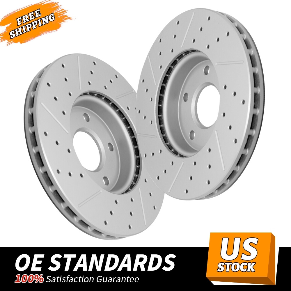 278mm Front Drilled Brake Rotors for Ford C-Max Focus Volvo C30 S40