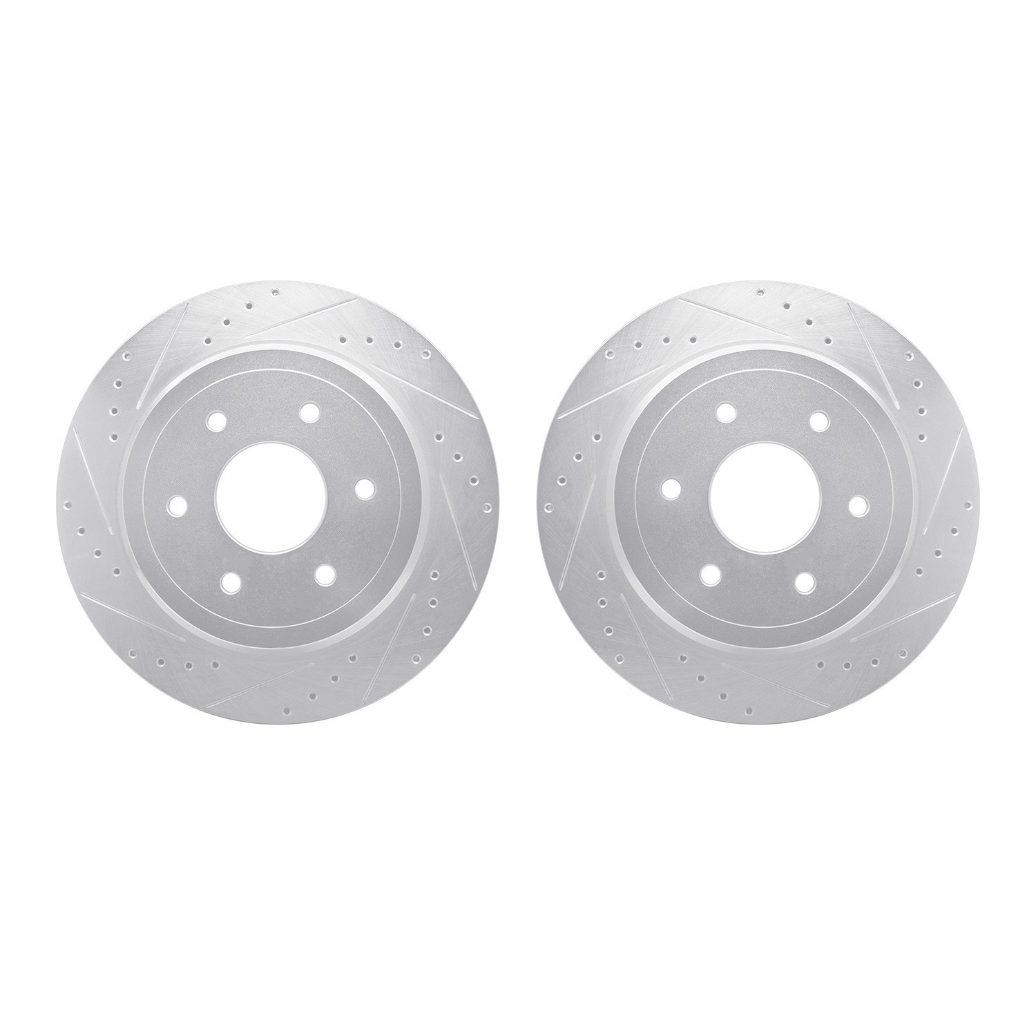 Dynamite Friction Disc Brake Rotor Set for 2016-2024 Nissan TITAN XD 7002-67108