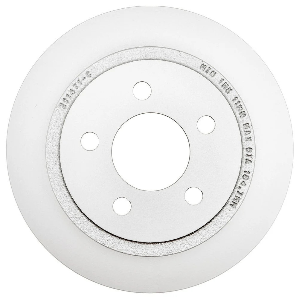 Rear Full Coated Disc Brake Rotor Centric 320.67063F for Jeep Liberty