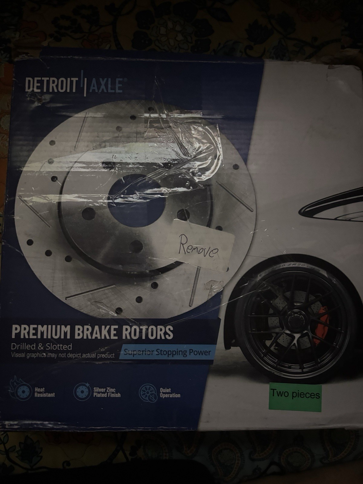 Detroit Axle Premium Break Rotors S 28.7×9 Two Pieces