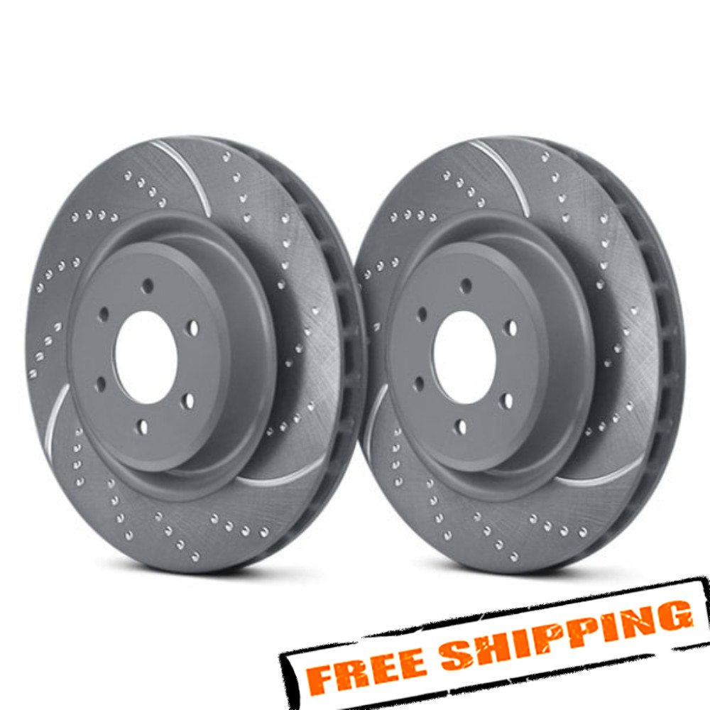 EBC 3GD Series Sport Dimpled & Slotted 1-Piece Brake Rotors for 12-17 Audi Q5