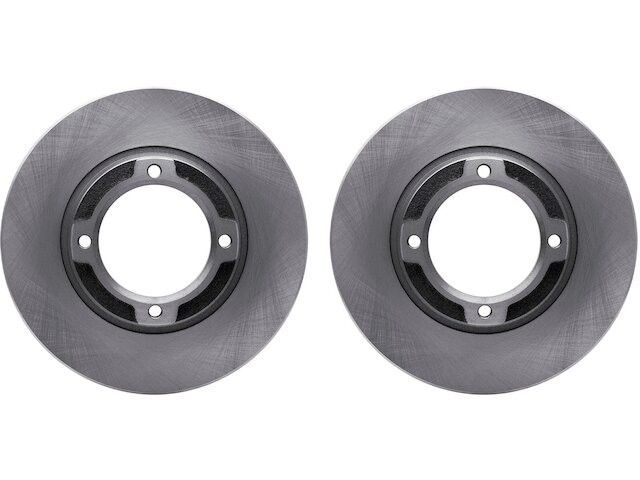 Rear Brake Rotor Set For 85-91 Subaru RX GL GL10 Loyale XT Turbocharged RJ84C7