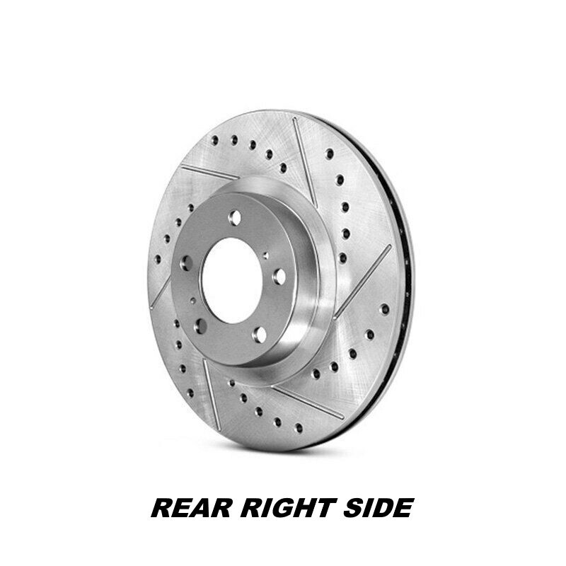 StopTech Select Sport Drilled & Slotted Rear Brake Rotor for 07-19 Toyota Tundra