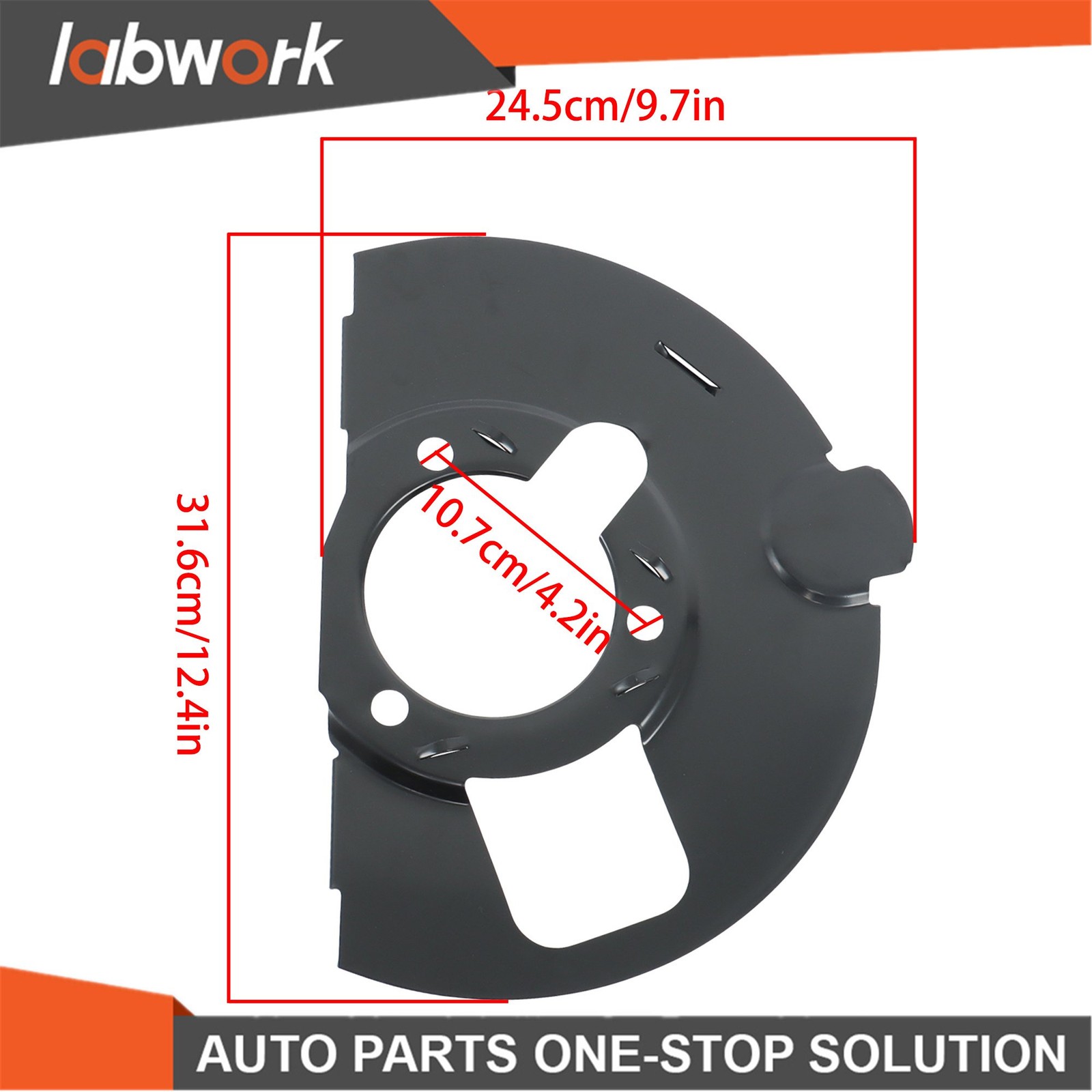 Labwork Front LH & RH Brake Dust Shields For Cadillac Escalade 2015 2016-2020