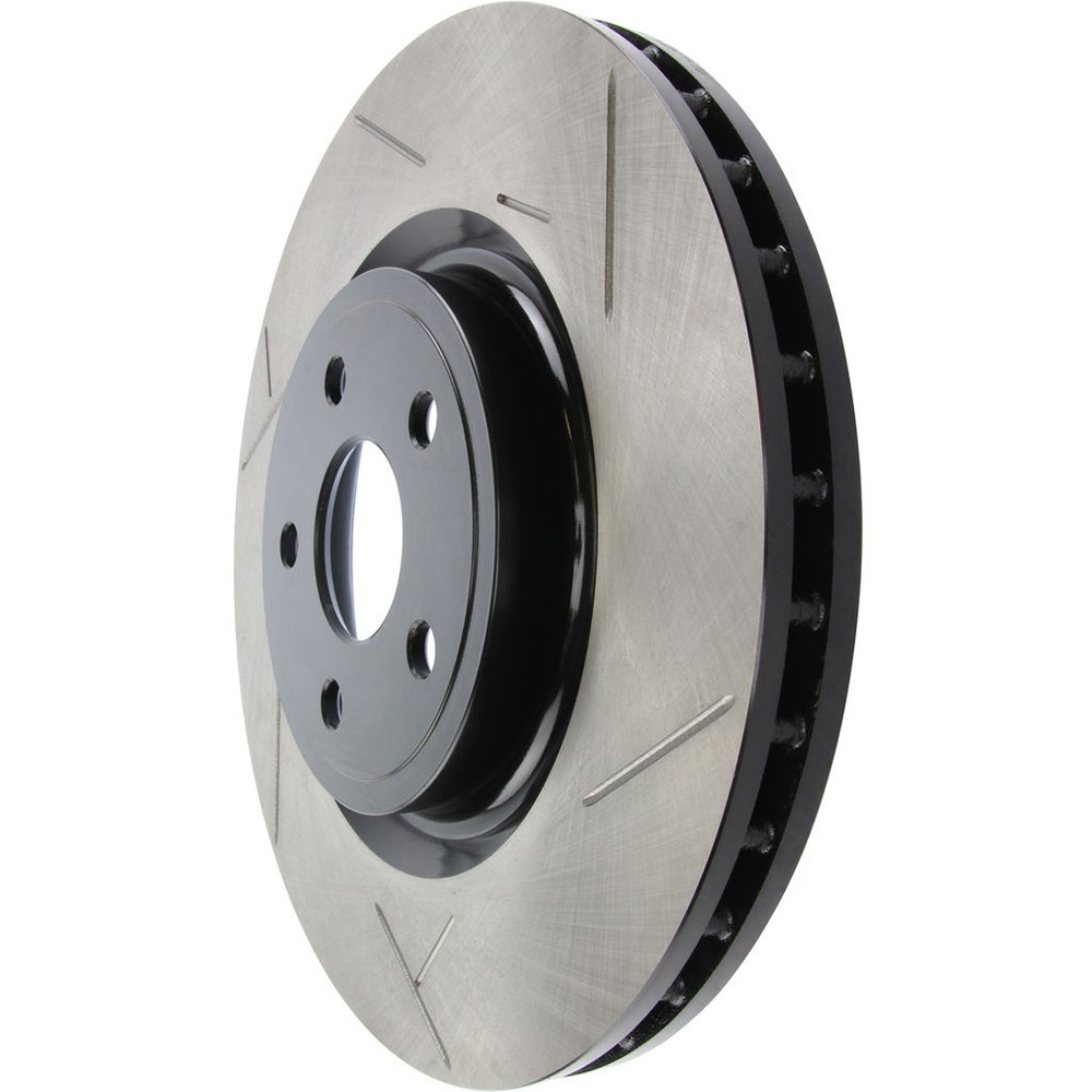 StopTech 126.58010SL Front Left Slotted Brake Rotor for 2012-2020 Grand Cherokee