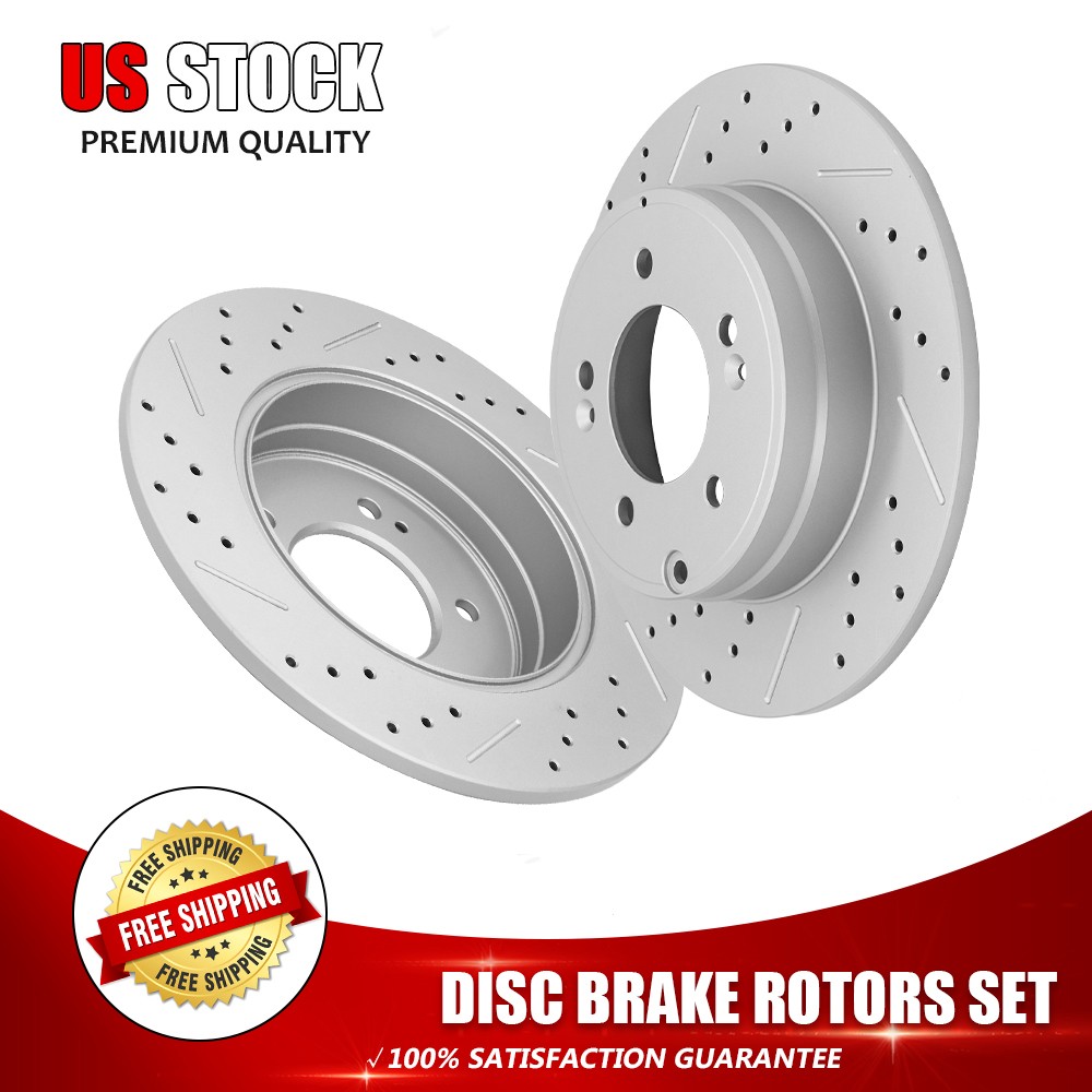 Rear Brake Rotor For 2006-2020 Hyundai Azera Sonata Tucson Kia Optima Cadenza