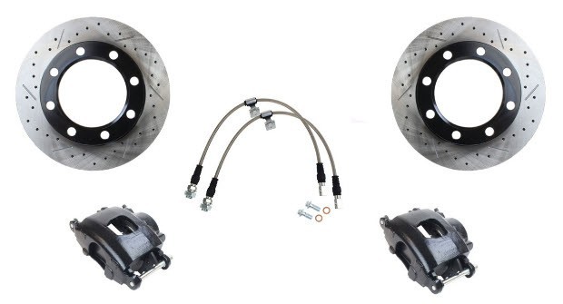 Power Brake / Disc Replacement & 14 Bolt Rear Disc Brake Conversion, 1971-87 K20