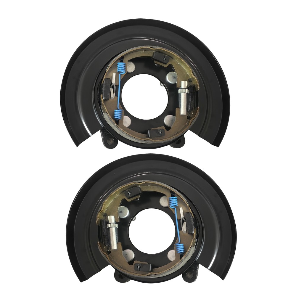 Rear Left & Right Loaded Brake Backing Plate For Ford 2005-2012 F-Series 926-272