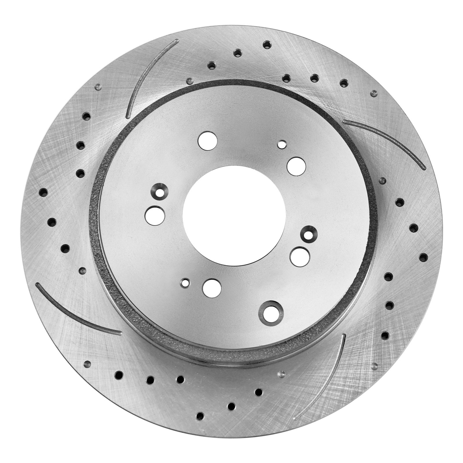 Rear Drilled Rotors Ceramic Brake Pads Kit for Honda Pilot Odyssey Acura MDX ZDX