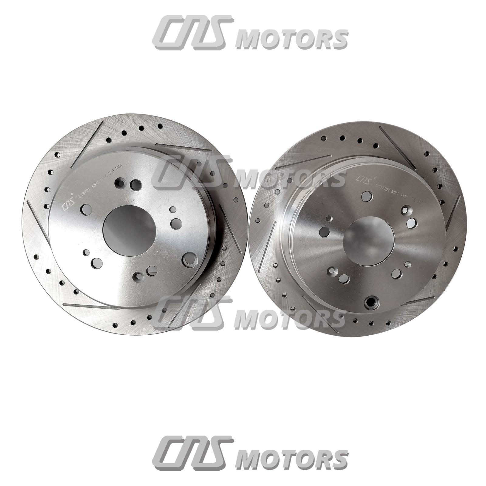 Discos Traseros Perforados para Honda CR-V 2005-2016 Acura RDX 2007-2018 31372