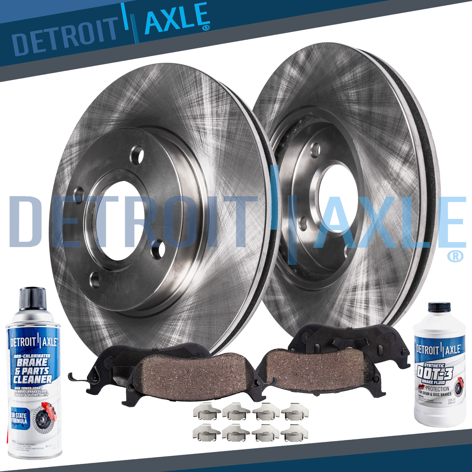 Rear Brake Rotors & Ceramic Pads for 2002 2003 2004 2005 2006 Mini Cooper 1.6L