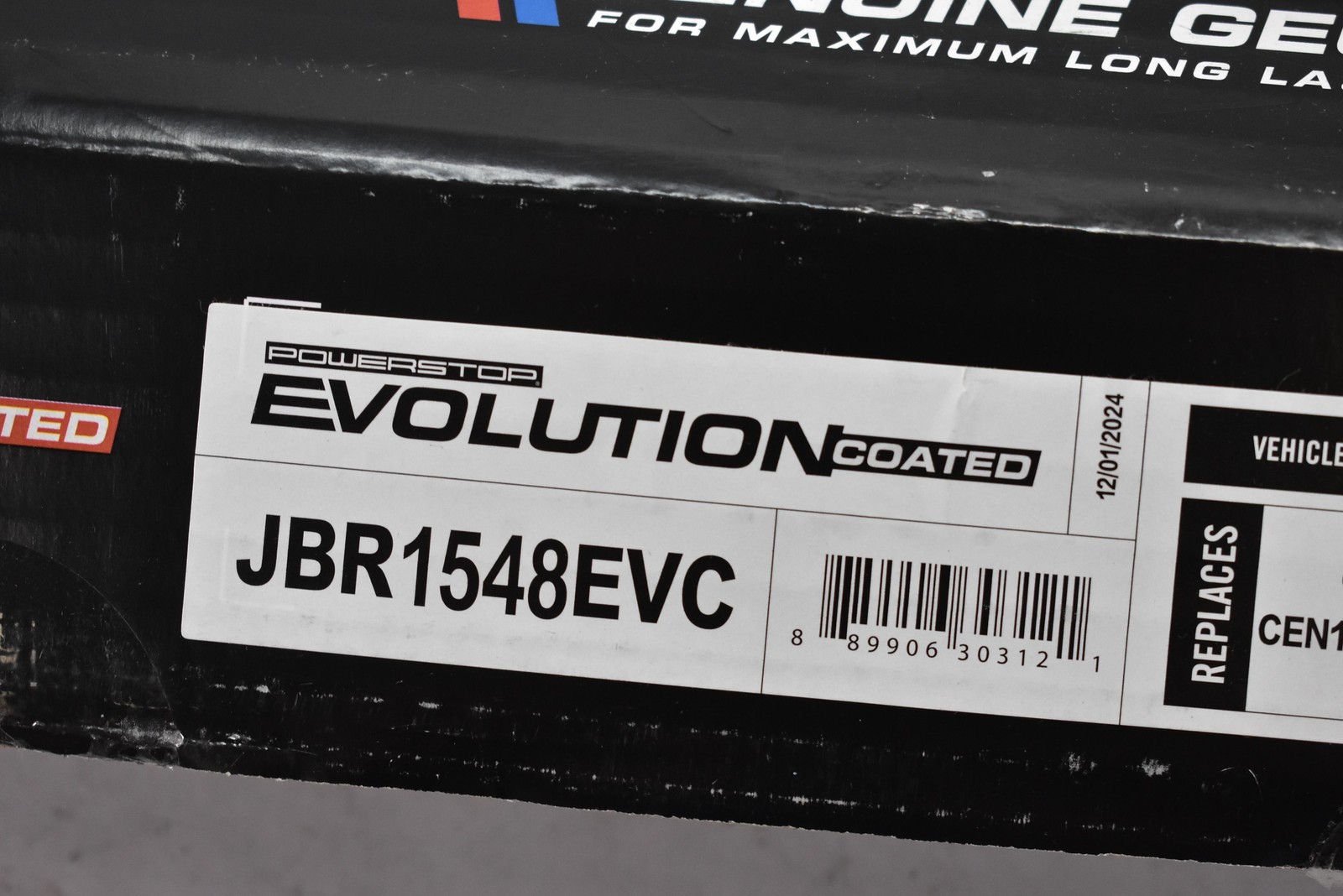 PowerStop Evolution Coated Brake Rotor Disc GEOMET 360 JBR1548EVC Single New