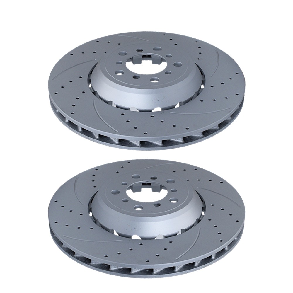 380mm Front Left & Right Brake Disc Rotors For BMW F80 F82 F87 M2 M3 M4