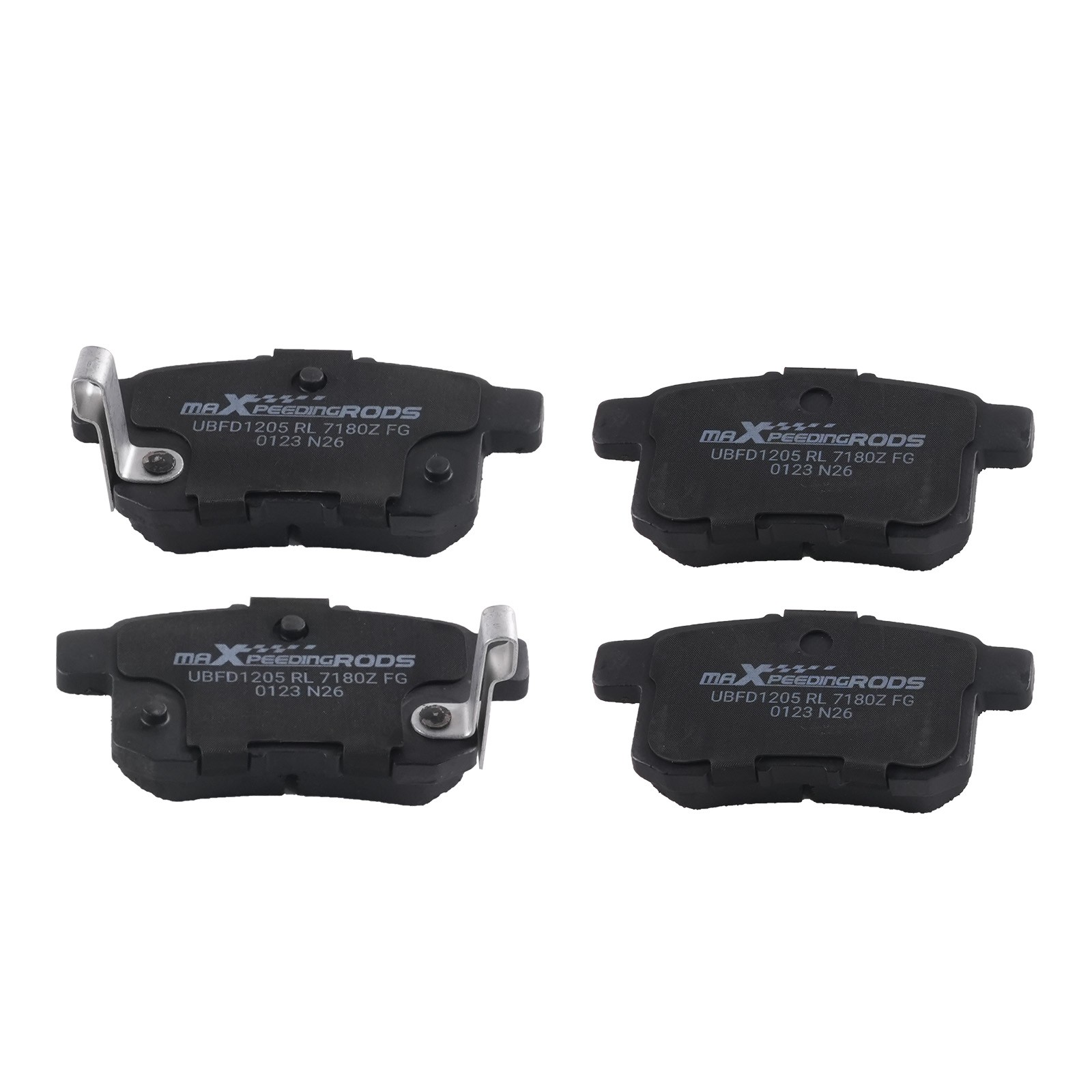 Rear Brake Rotors & Ceramic Pads Set for Honda Accord 2008 2009 2010-2017 S31479