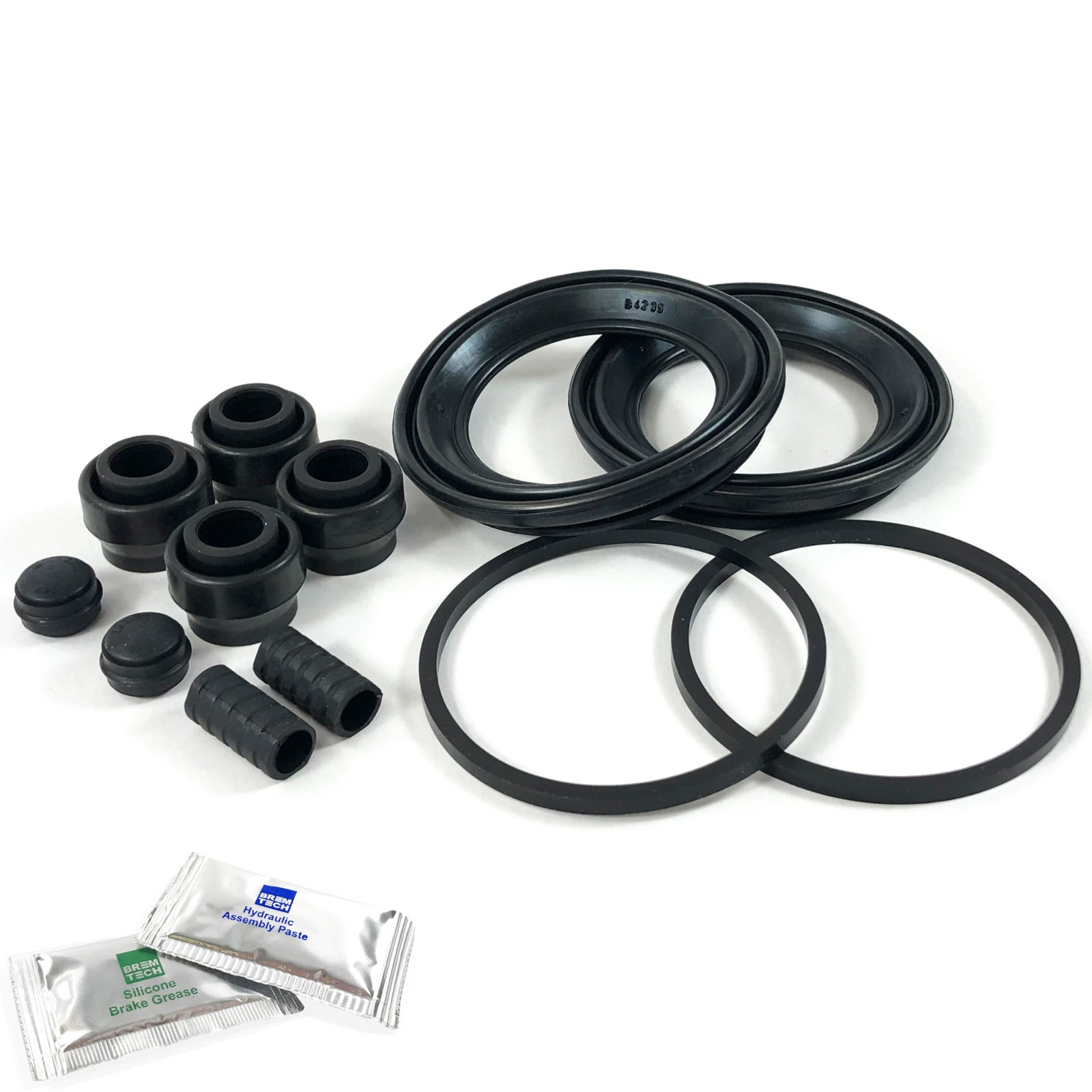 2 FRONT CALIPER REPAIR KIT SEALS 60MM FITS: SUZUKI GRAND VITARA 00-05 BCK6032X2A