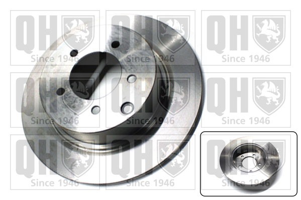 2x Brake Discs Pair Solid fits DODGE AVENGER 2.4 Rear 07 to 14 302mm Set QH New