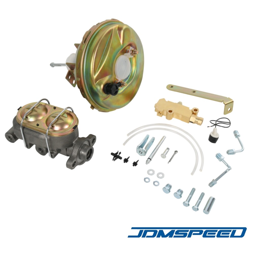 Disc Brake Conversion Kit 9″ Booster Drilled Rotors For 1964-1972 GM A,F, X Body