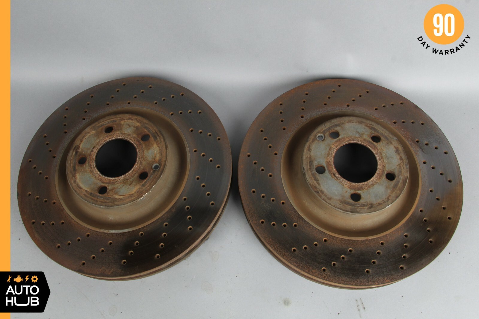 03-06 Mercedes W211 E55 CLS55 AMG Front Brake Rotors 2304210712 OEM