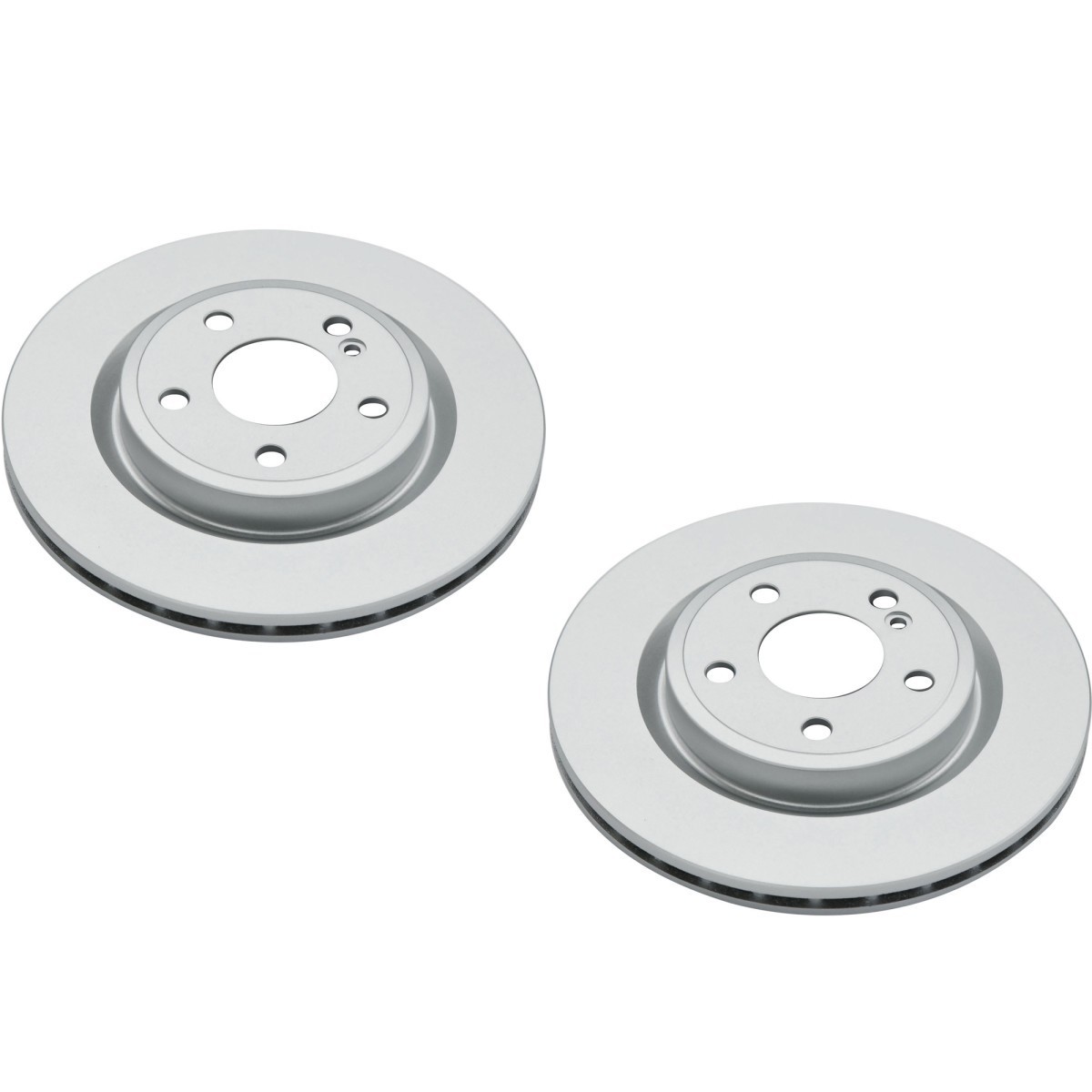 Powerstop Rear 2 Wheel 295.1mm Brake Discs Set for 14-19 Mercedes-Benz CLA250